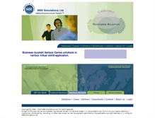 Tablet Screenshot of mbe-simulations.com